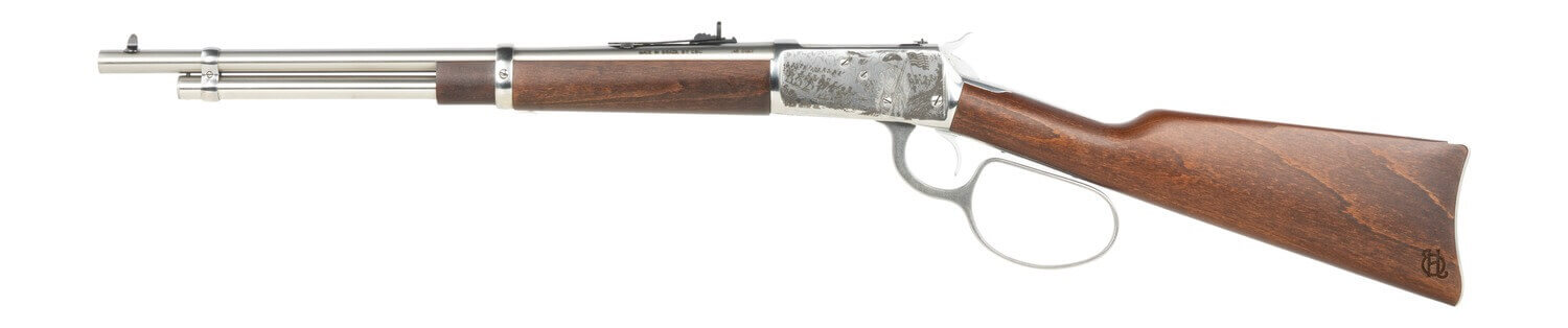 Heritage Mfg H92045189-EN01 92 45 Colt (Long Colt) 8+1 18" Stainless Steel Barrel & Receiver Hardwood Stock - Image 2