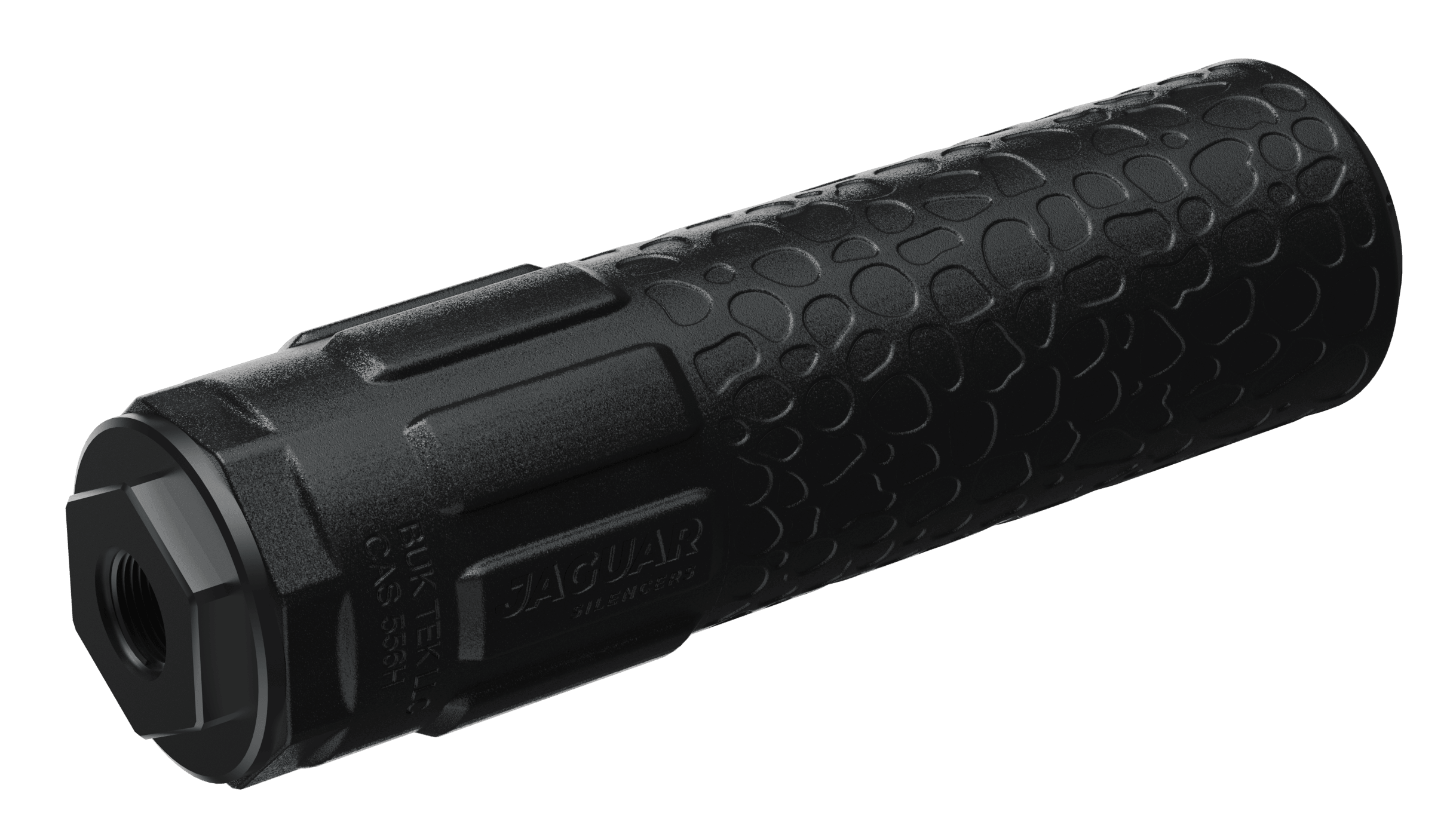 Jaguar Silencers CAS556H-JB CAS556 Shorty 5.56mm Black Inconel 1 3/8"x24