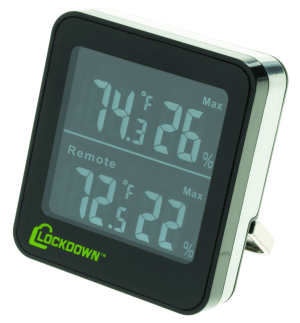 LOCKDOWN 1116792 WIRELESS HYGROMETER