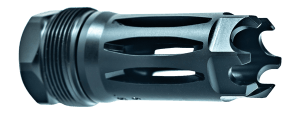Faxon Firearms FFMDPBFH01 Plan-B MuzzLok Flash Hider 1/2"x28 Threads Black Stainless Steel