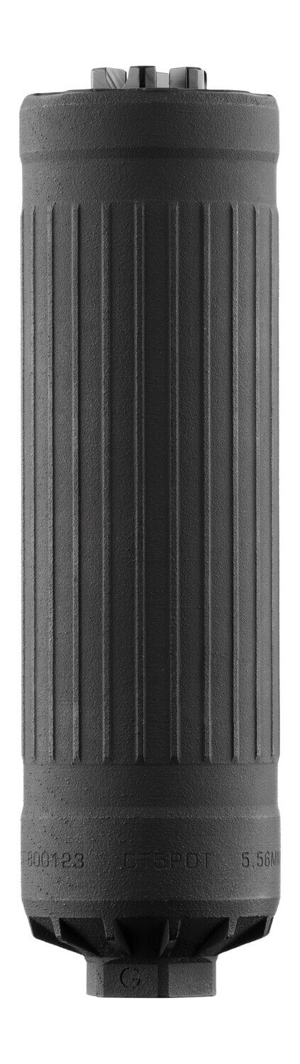 Dead Air CT5PDTBLK5824 CT5P Patrol 6mm/5.56 NATO 1.60" Black Haynes 282 5/8x24 - Image 2