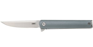 CRKT 7095C CEO Compact EDC 2.61" Folding Plain Satin 1.4116 SS Blade Blue GRN Handle