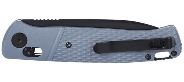 CRKT K430GKPC Counterpart EDC 3.38" Folding Drop Point Plain Black Oxide 12C27 Sandvik SS Blade Gray Textured GRN Handle - Image 3