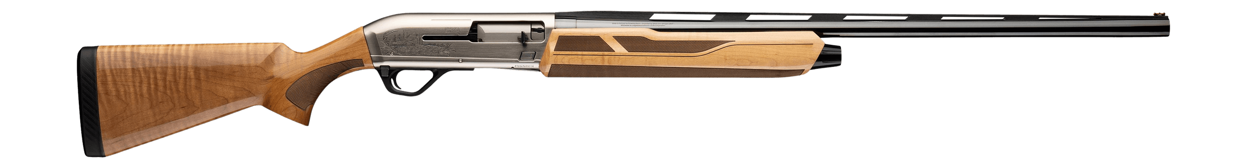 Winchester Repeating Arms 511342691 SX4 Upland Field Full Size 20 Gauge Semi-Auto 3" 4- 2.75" Shells 26" Gloss Blued Vent Rib Barrel Matte Nickel Aluminum Alloy Receiver Fixed Gloss AAAA Maple Stock