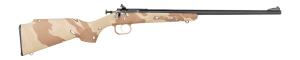 Crickett KSA2178 My First Rifle Gen2 22 LR 1rd 16.13" Blued Single Shot Barrel Drilled & Tapped Receiver Hydrodipped Desert Storm Camo Fixed Synthetic Stock