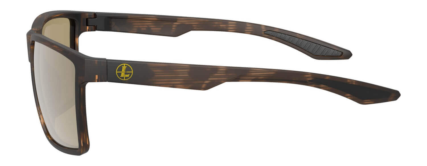Leupold 186740 Desoto Bronze Mirror Polycarbonate Lens Matte Tortoise Frame - Image 3