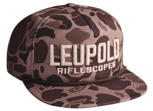 Leupold 186786 Leupold Riflescope Retro Roper Hat Duck Camo Flat Bill
