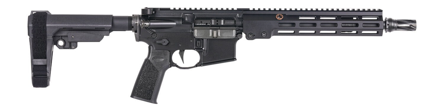 Geissele Automatics 08561B Super Duty MOD1 5.56 NATO No Magazine 11.50" Threaded Barrel Black Cerakote Aluminum Receiver w/Picatinny Rail M-LOK Handguard Black Polymer SB Tactical SBA3 Brace Mil-Spec 6 Position Buffer Tube Geissele A17 Grip Ambi - Image 4