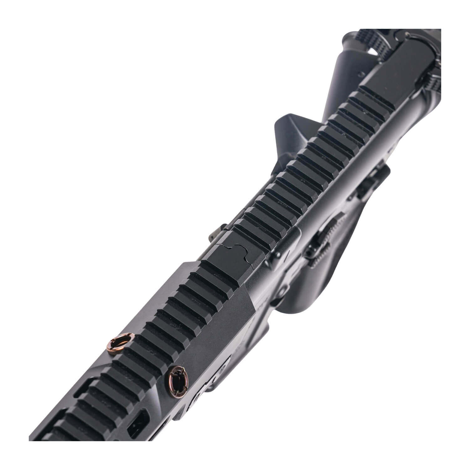 Geissele Automatics 08561B Super Duty MOD1 5.56 NATO No Magazine 11.50" Threaded Barrel Black Cerakote Aluminum Receiver w/Picatinny Rail M-LOK Handguard Black Polymer SB Tactical SBA3 Brace Mil-Spec 6 Position Buffer Tube Geissele A17 Grip Ambi - Image 3