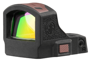 Sig Sauer Electro-Optics SOR02138 Romeo-RS Pro Black 1x 3 MOA Red Dot Reticle