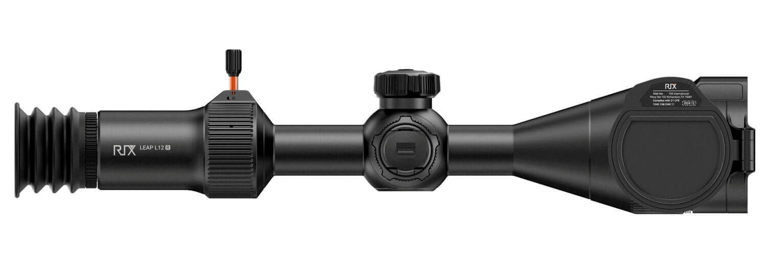 Rix Optics (visir Inc) LEAPL12R L12R Leap Black 2-6x60mm 1x-4xZoom 1280x1024 12 Microns 50 Hz Resolution - Image 3