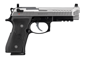 Beretta USA J92ELITE2G10 92G Elite LTT II Full Size Frame 9mm Luger 10+1 4.70" Inox Combat Target Crown Barrel  Inox Stainless Steel Optic Ready/Serrated Slide  Black Aluminum Frame w/Beavertail & Picatinny Rail  Black Grip  RMR Footprint