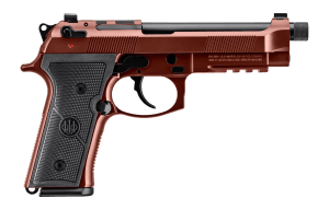 Beretta USA JS92M9A4GCLA10 M9A4 Overlanding Full Size Frame 9mm Luger 10+1 5.10" Black Threaded Barrel  Clay Cerakote Steel Optic Ready/Serrated Slide  Clay Cerakote Aluminum Frame w/Beavertail & Picatinny Rail  Ambidextrous