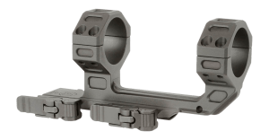 Midwest Industries MIMK2QD34SMH  MK2 Black Aluminum 34mm Tube High Rings