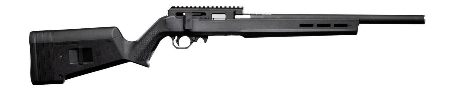 Angstadt Arms AAVV22BM0R Vanquish Summit 22 LR 10+1 18.50" Black Ported Barrel Black Hardcoat Anodize Aluminum Receiver w/Picatinny Rail Black Magpul X-22 Hunter Synthetic Stock - Image 3