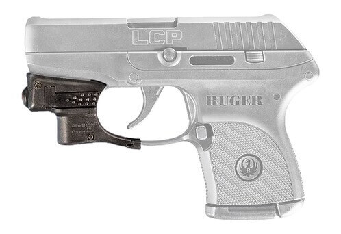 AimShot KT6506LCP Fits Ruger LCP Red Laser Matte Black Carbon Fiber Nylon - Image 2