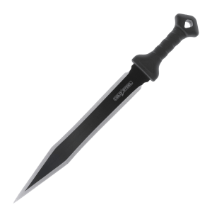 Cold Steel CSTH17SWD Throwing Sword  17" Fixed Plain Black/Silver 420 Stainless Steel Blade  Black Polymer Handle