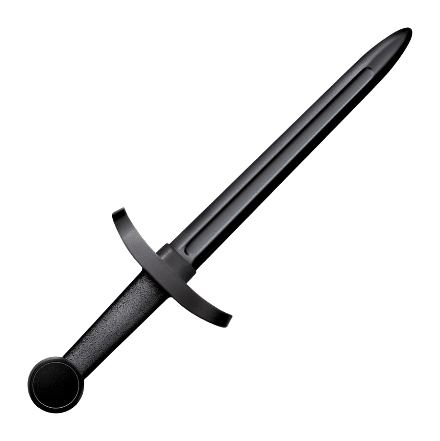Cold Steel CS92BKD Training Dagger 13" Plain Black Polypropylene
