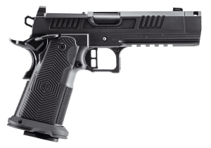Alpha Foxtrot AA39X2CIG-XDBK17 AF1911 Romulus 10mm Auto 18+1 4.25" Black DLC Stainless Steel Threaded Compensated Barrel  Optic Ready/Serrated Slide & Frame w/Beavertail & Picatinny Rail  RMSc/RMR Footprint