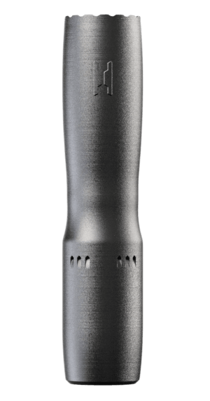 Ambient Arms AA3001 Stratos 22 Cal 1.20" Matte Black Titanium 1/2"x28