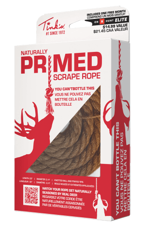 TINKS W5946 PRIMED SCRAPE ROPE