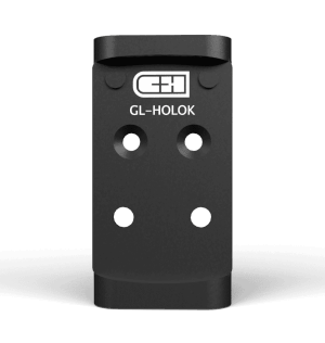C&H Precision GLHOLOK GLX Black Aluminum Fits Holosun 507K/407K
