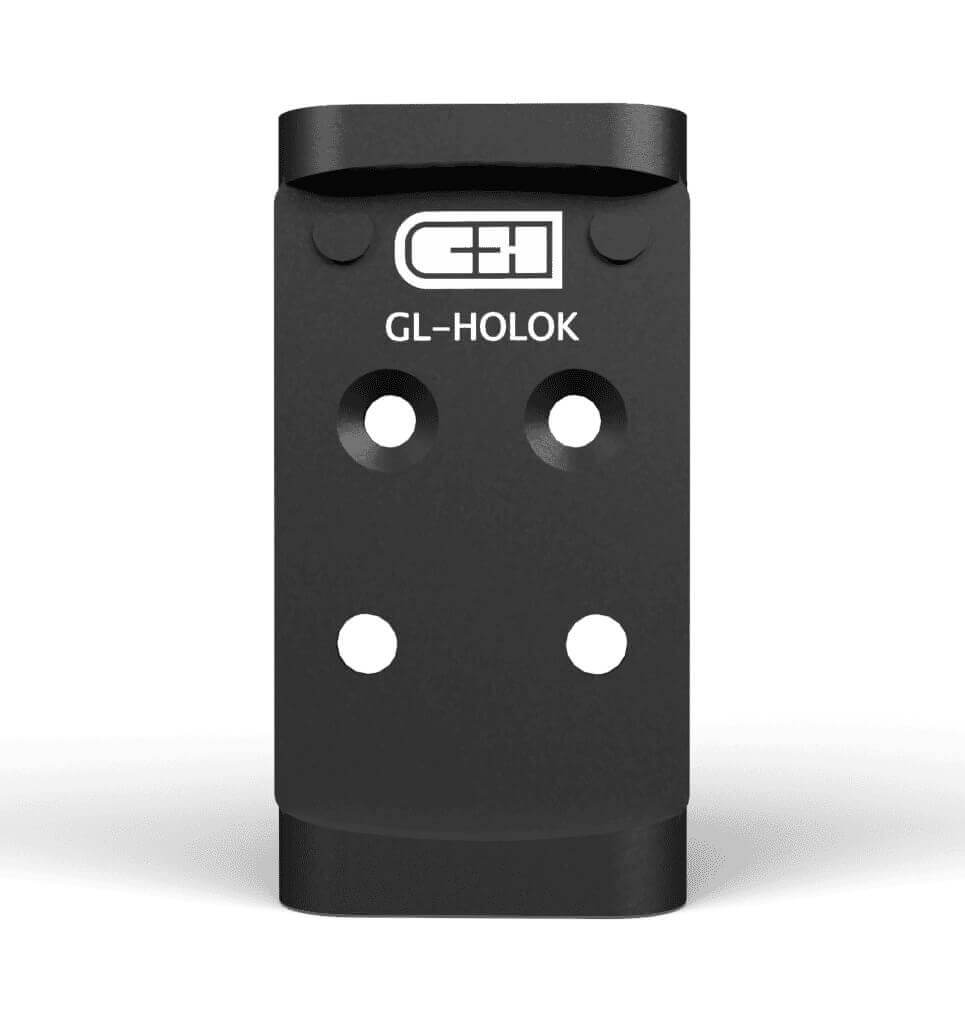 C&H Precision GLHOLOK GLX Black Aluminum Fits Holosun 507K/407K - Image 3