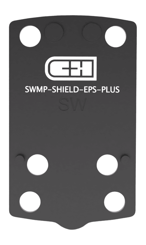 C&H Precision SWMPSHIELDEPSPLUS Black Aluminum/Stainless Steel Fits S&W M&P Shield Plus