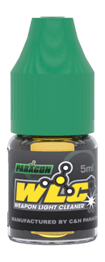 C&H Precision ACCSWLCLEANSCLEANER Paragon Weapon Light Cleaner 5ml Squeeze Bottle