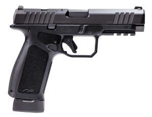 Rost Martin RM1FBLKOSP10CA RM1F  9mm Luger 10+1 4.50" Black Match Grade Barrel  Black Nitron Steel Optic Ready/Serrated Slide  Black Polymer Frame w/Picatinny Rail  RMR Footprint  Ambidextrous