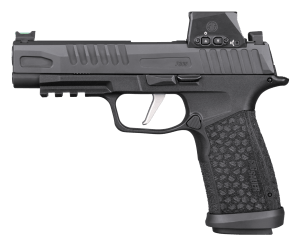 Sig Sauer 365XF9BFORXSL P365 Fuse w/Optic Compact 9mm Luger 21+1 4.30" Black DLC Barrel  Black Nitron Stainless Steel Serrated w/Optic Slide  Black DLC Stainless Steel Frame w/Beavertail & Picatinny Rail  Black LXG Grip  Sig ROMEO-X SIG-LOC Compact
