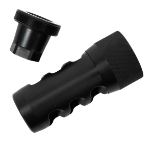 Area 419 419HF-BN-338-5824 Hellfire Self Timing Brake 338 Cal 5/8"x24 Threads Black Nitride Steel 6" OAL