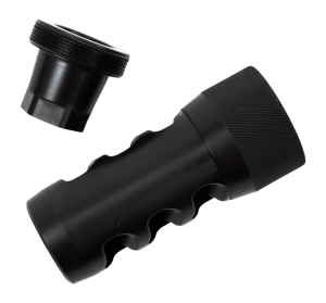 Area 419 419HF-BN-338-1228 Hellfire Self Timing Brake 338 Cal 1/2"x28 Threads Black Nitride Steel 6" OAL