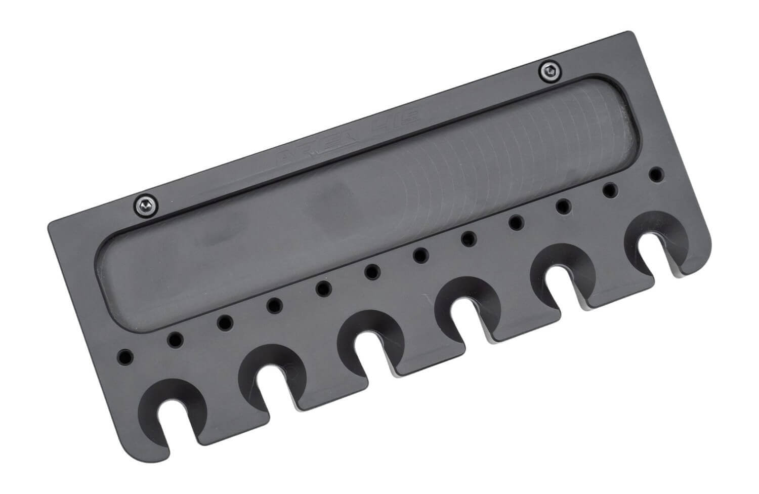 Area 419 419-RODRACK-BLKKIT Cleaning Rod Storage Rack Black Anodized Capacity 6 Rods/12 Jags/Brushes Includes Magnet Set - Image 2