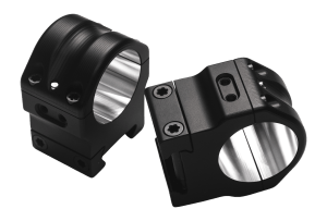 Area 419 419-MATCHRING-3424 Match Scope Rings Black Aluminum 34mm Tube Low 24mm