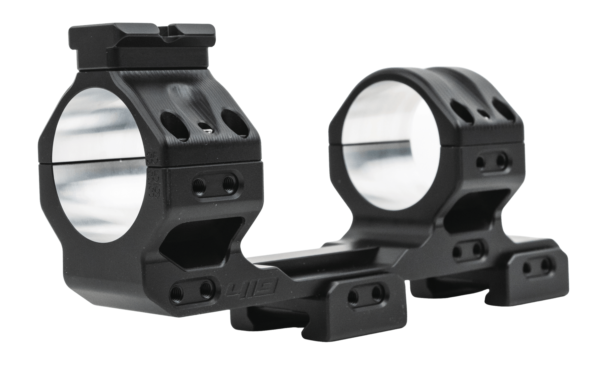 Area 419 419-TCM-3539 One-Piece Tactical Scope Mount Cantilevered Black Aluminum 35mm Tube High Rings 0 MOA