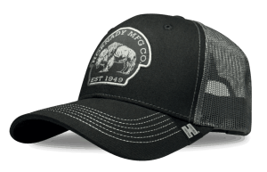 Hornady Gear 34110 Black Trucker Bison Patch