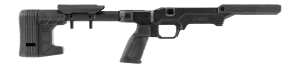 Mdt Sporting Goods Inc 115053BLK The Worker LSS Gen3 Black Aluminum Fits Ruger American Short Action 27" OAL Right Hand