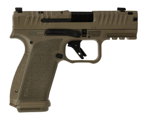 Canik HG8328D-N Mete MC9 Prime 9mm Luger 17+1 3.64" Black Compensated Barrel Flat Dark Earth Cerakote Steel Optic Ready/Serrated Slide FDE Polymer Frame w/Picatinny Rail Textured Grip