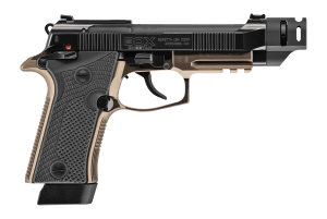 Beretta USA J80XTACLED10 80X Cheetah Tactical Urban Micro-Compact Frame 380 ACP 10+1 4.40" Threaded Barrel  Optic Ready/Serrated Slide  Steel Frame w/Picatinny Rail  Vertec Grip