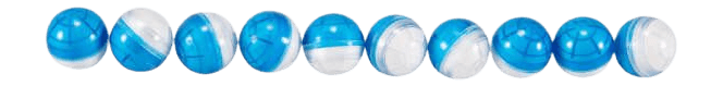 Umarex 2292302 P2P Core Defense Blue/White 10 Ct