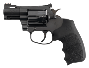 Colt Mfg KCOBRA22-BP2RFO King Cobra Target 22 LR 10rd Shot 2" Blued Vent Rib Barrel Blued Carbon Steel Cylinder & Frame Black Hogue Overmolded Grip Exposed Hammer