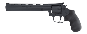Colt Mfg KCOBRA22-BP8RFO King Cobra Target 22 LR 10rd Shot 8" Blued Vent Rib Barrel  Blued Carbon Steel Cylinder & Frame  Black Hogue Overmolded Grip  Exposed Hammer