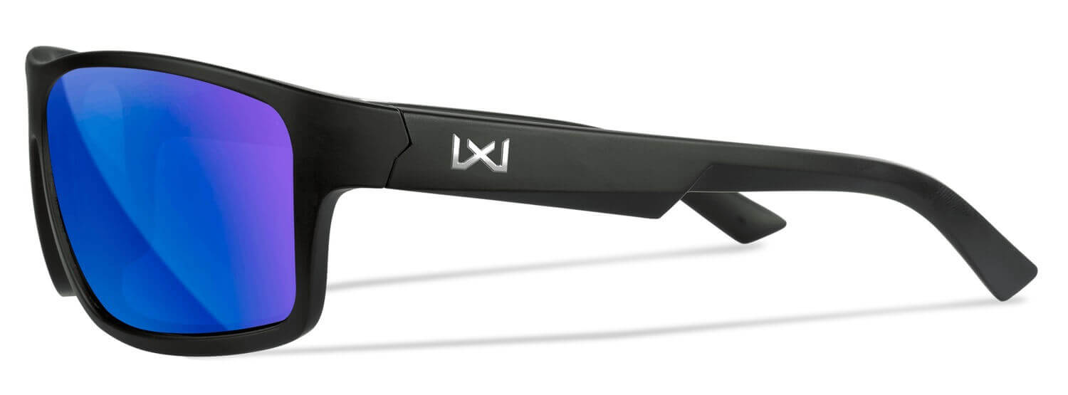 Wiley X ACPEA19XL Peak XL Captivate Blue Mirror Lens Polycarbonate/Matte Black Frame - Image 3
