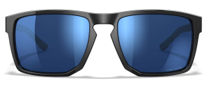Wiley X AC6APX09 Apex Captivate Blue Mirror Lens Polycarbonate/Gloss Black Frame