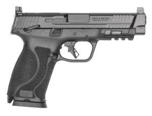 Smith & Wesson 14505 M&P M2.0 Full Size 10mm Auto 10+1 4.60" Black Armornite Stainless Steel Barrel & Optic Cut/Serrated Slide  Black Polymer Frame w/Picatinny Rail  Interchangeable Palmswell Grip
