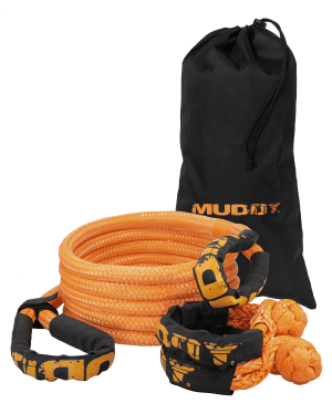 Walker's MUDKRRK20 Kinetic Recovery Rope Double-Braided Nylon