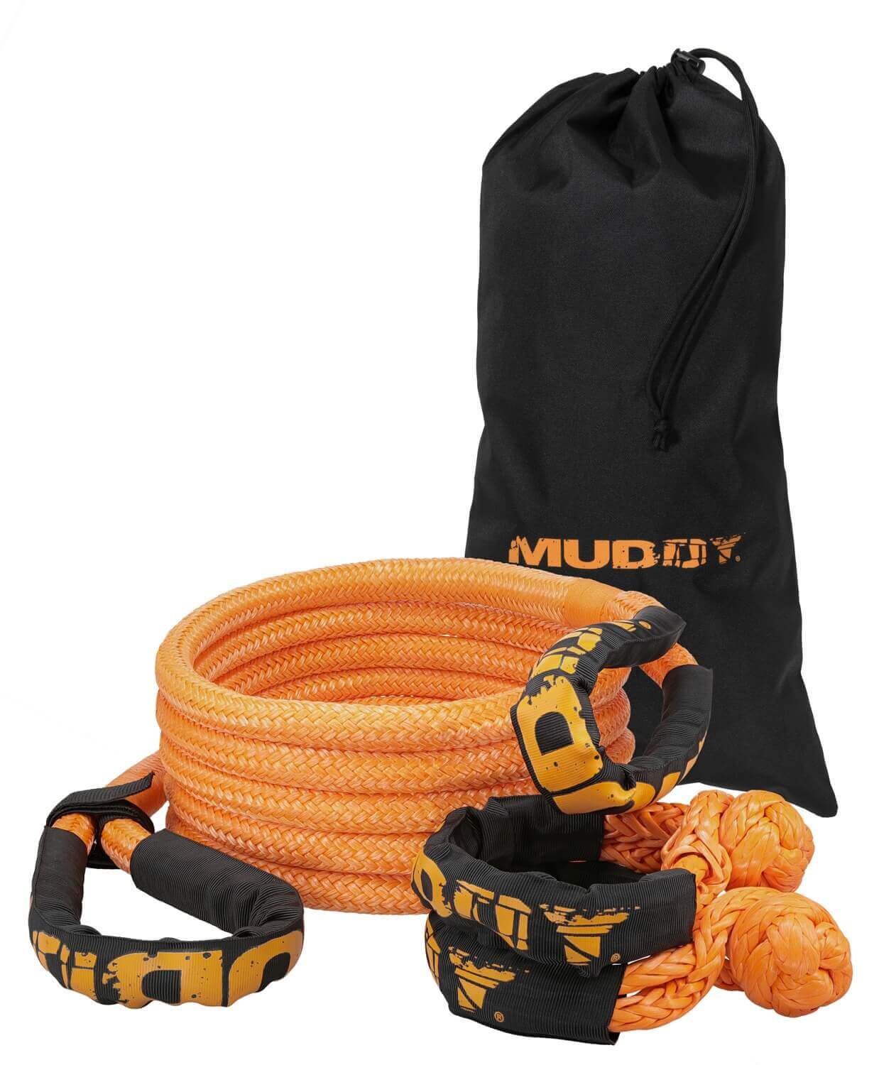 Walker's MUDKRRK20 Kinetic Recovery Rope Double-Braided Nylon - Image 4