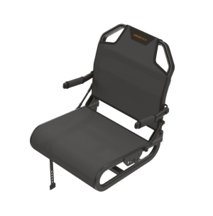 Walker's MUDMDSWG Marine Deluxe Seat Fishing/Outdoor Chair Wolf Gray Flex-Tek/Steel