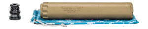 Griffin Armament GAREC7FDE-W Recce 7 7.62mm 1.50" Flat Dark Earth Stainless Steel 5/8"x24
